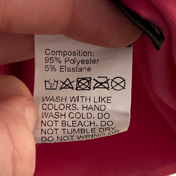 Shein Magenta Pink Tank Top With White Embroidered Detail On The Straps. - Picture 8 of 9